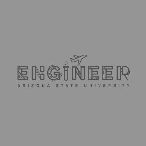 ASU Engineering logo on a gray background